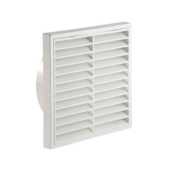 Fixed Wall Grille 150mm / 6" - White