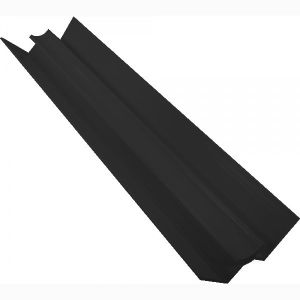 Black 2400mm PVC Internal Corner