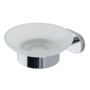 Eastbrook Salerno Wall Mounted Round Soap Dish - Chrome