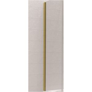 Kudos Wall Post Kit for Bath Screens - Polished Gold
