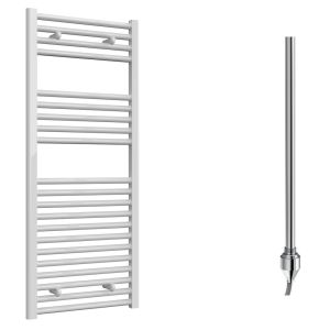 Reina Diva Electric Towel Radiator with Standard Element 600mm x 800mm - White