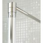 Lakes Classic Silver 8mm Wetroom Shower Screen 800mm x 1900mm High + 85mm