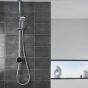 Aqualisa Quartz Touch Smart Digital Shower Exposed with Adjustable Head - HP/Combi