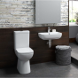 Lecico Atlas Pro Comfort Height Square Close Coupled WC Set