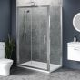 Aqua i 8 Single Sliding Shower Door 1500mm x 1900mm High