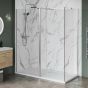 1300mm x 700mm Wetroom Shower Screens Shower Enclosure and Shower Tray