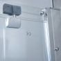 Aqua i 3 Sided Shower Enclosure - 700mm Pivot Door and 700mm Side Panels