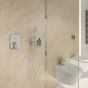 Aqua i PVC Shower Panel 1000mm wide x 2400mm High x 10mm Depth - Pergamon