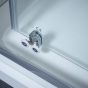 Aqua i 8 Single Sliding Shower Door 1000mm x 1900mm High