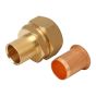 Brass Copper to Poly Adaptor