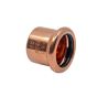 Copper M Press Fit Cap End 42mm