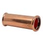 Copper M Press Fit 42mm Slip Coupler
