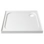 Coram Stone Resin Shower Tray 760mm x 760mm - 4 Upstand