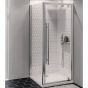 Eastbrook Vantage 2000 Pivot Shower Door 700mm - Silver