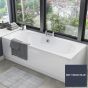 Ella Rowe Wooden Front Bath Panel 1700mm - Matt Indigo Blue
