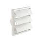 Gravity Wall Grille 100mm / 4" - White