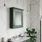 Hudson Reed Old London 600mm Mirrored Cabinet - Hunter Green