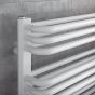 Eucotherm White Magnus Towel Radiator 870mm x 532mm