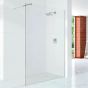 Merlyn 10 Series Wetroom Panel with Wall Profile & Stabilising Bar 1400mm - Chrome