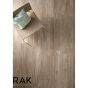 RAK Circle Wood Nut Matt Tiles 195mm x 1200mm 