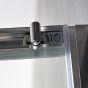 Aqua i 3 Sided Shower Enclosure - 1300mm Sliding Door and 800mm Side Panels