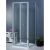 Aqua-I 3 Sided Shower Enclosure - 700mm Bifold Door and 760mm Side Panels