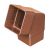 Brown 68mm Square Rain Water 112 Degree Offset Bend