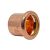 Copper Gas Press-Fit Cap End 22mm