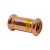 Copper Gas Press-Fit 22mm Coupler