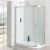 Eastbrook Vantage Double Door Offset Quadrant Shower Enclosure 1300mm x 760mm