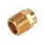 End Feed Male Iron Coupler 42mm x 1 1/2