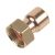 End Feed Straight Tap Connector 15mm x 3/4