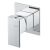 Vema Lys Single Outlet Concealed Shower Mixer - Chrome