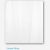 White Anti Bacterial Polyester Shower Curtain 240cm Wide x 180cm High