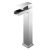 Waterfall Tall Basin Mixer with Push Button Waste