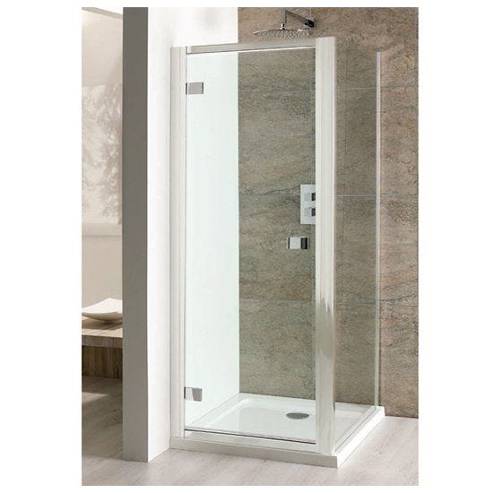 Eastbrook Volente Shower Enclosure Hinged Door - Clear Glass 700mm