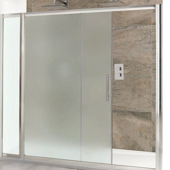Eastbrook Volente Shower Enclosure Sliding Door - Frosted Glass 1400mm