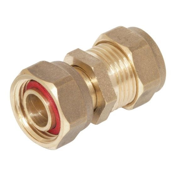 Brass Compression Straight Tap Connector