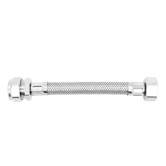 Compression Flexible Tap Connector 15mm x 1/2" x 150mm