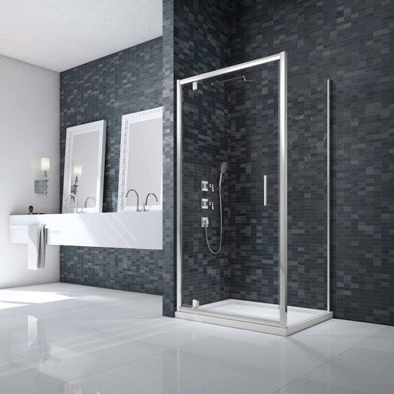 Merlyn Ionic Essence Framed Pivot Shower Door 800mm