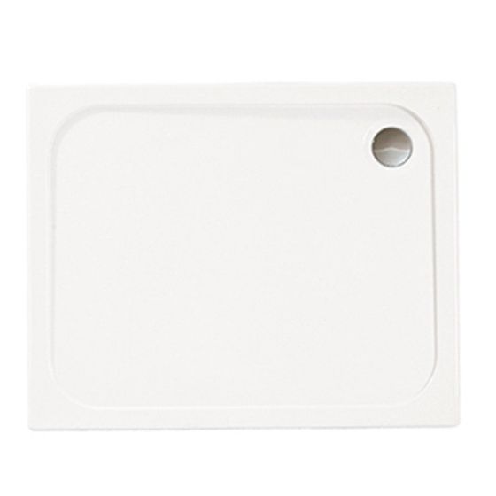 Merlyn Touchstone Slip Resistant Rectangular Shower Tray 1400mm x 900mm - White 
