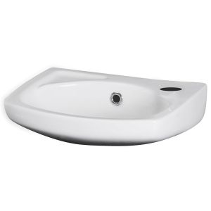 Nuie 350mm 1 Tap Hole Wall Hung Basin