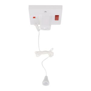 45 Amp 1 Way Pull Cord Ceiling Switch for Showers