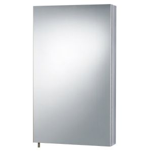 Cavalier Stainless Steel Corner Mirror Cabinet