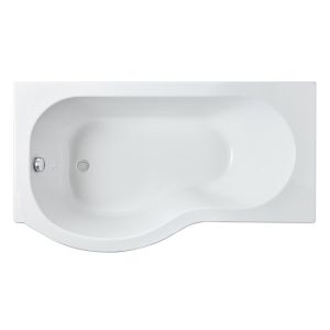 Nuie P-Bath 1500 x 850mm Left Hand Bath