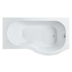 Nuie P-Bath 1500 x 850mm Right Hand Bath