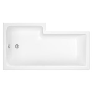 Nuie Square 1500 x 850mm Right Hand Bath
