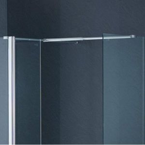 Ai Wetroom Support Bar T Piece Connector - Silver