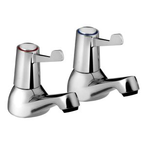 Bristan Lever Basin Taps with 3” Levers