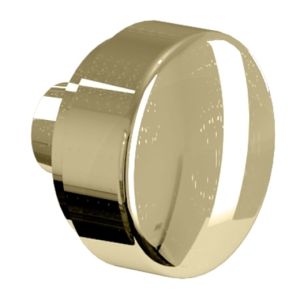 Burlington Toilet Pan Fixing Screw Cover Caps - Gold